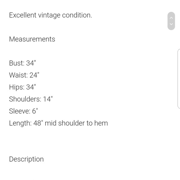 Vintage 1960 dress - Picture 7 of 8